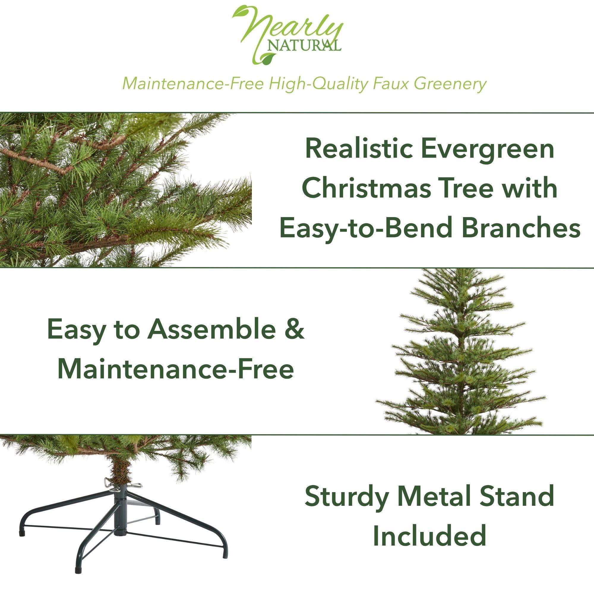 7ft. Unlit Vancouver Mountain Pine Artificial Christmas Tree